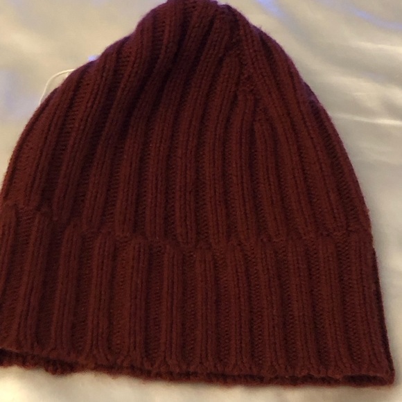 Vince Shaker Stitch Knit Beanie 90% Wool & 10% Cashmere Color 528 CUR OS NWT - Picture 13 of 15